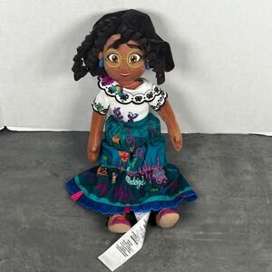 Disney Encanto Mirabel Madrigal Plush Doll Soft Toy Teal Embroidered Skirt 18"